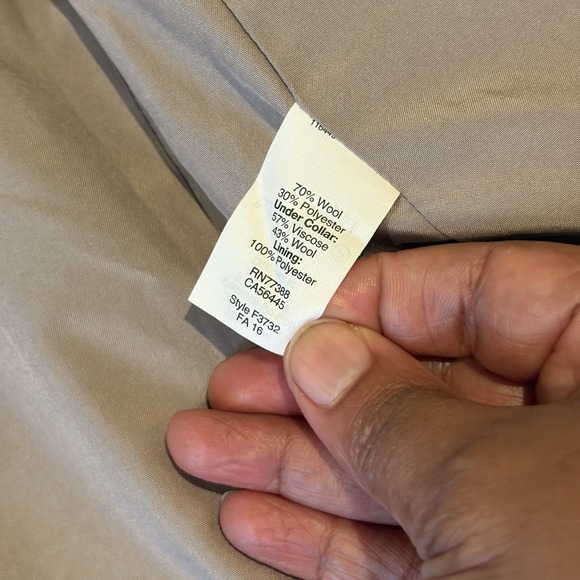 J Crew Wool Blend Blazer Jacket Petite 00P Gray Classic Career Academia Capsule - Picture 6 of 14